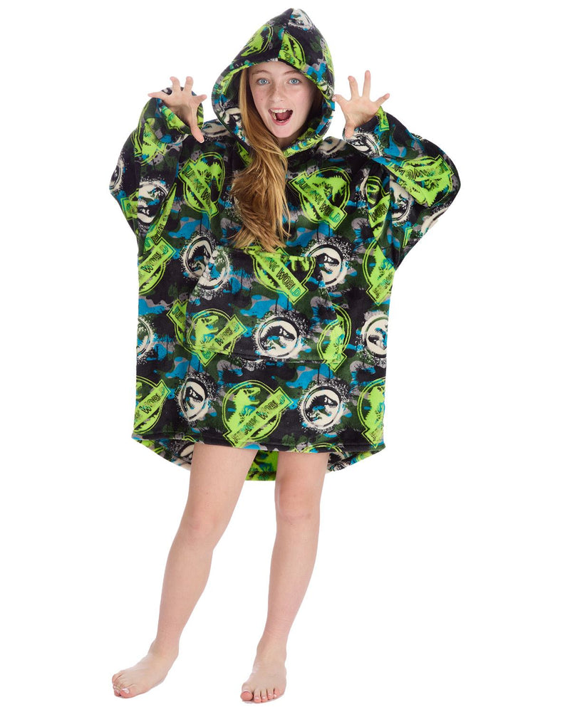 Jurassic World Matching Family Oversized Fleece Hoodie