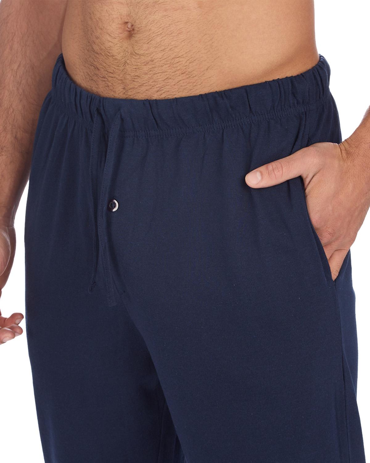 Mens 2 Pack Jersey Lounge Joggers