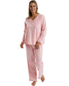 Marlon Womens Delicate Floral Fleece Pyjamas