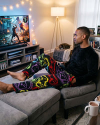 Cargo Bay Mens Polished Fleece Gaming Pyjamas