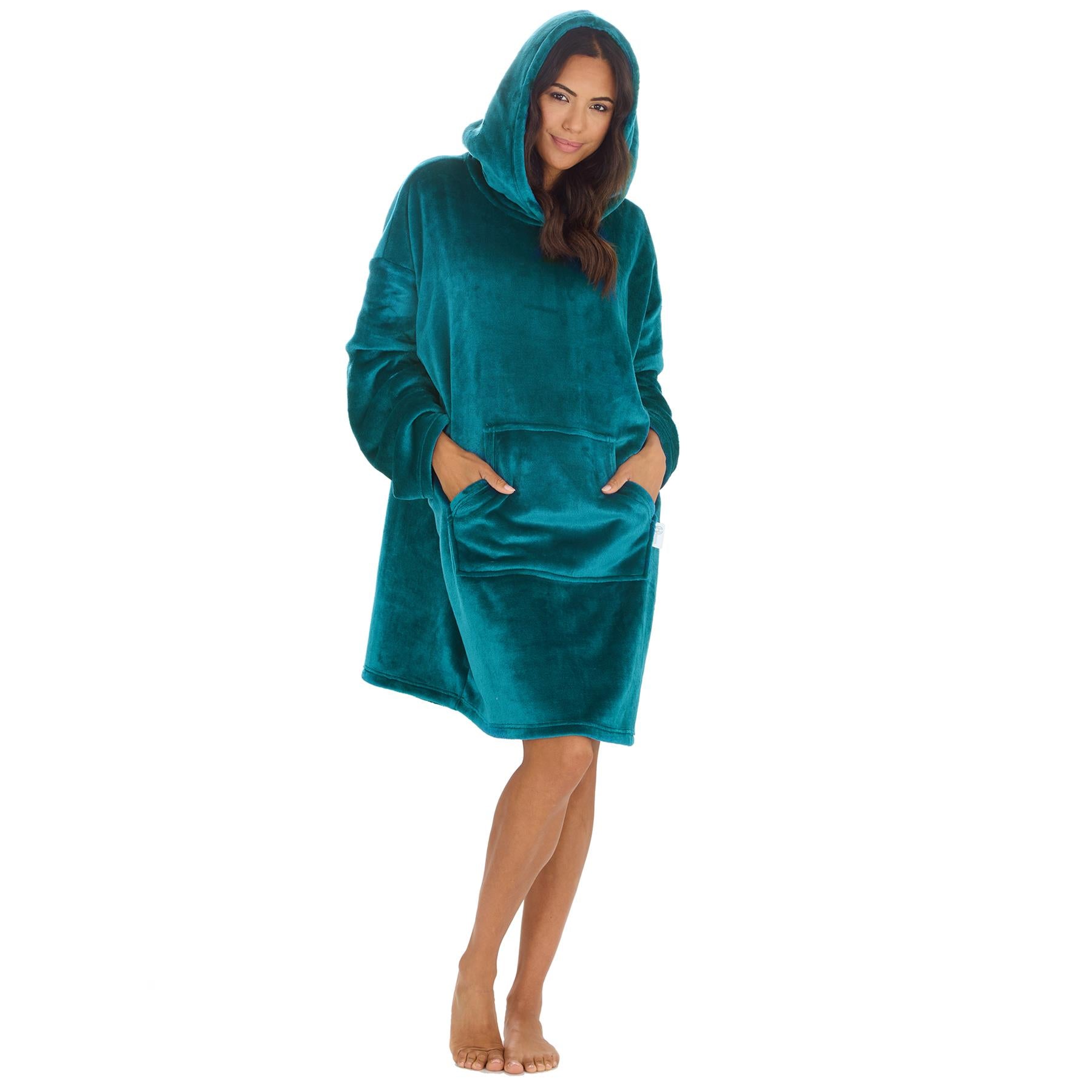 Huggable Adults Plush Fleece Oversized Snuggle Hoodie