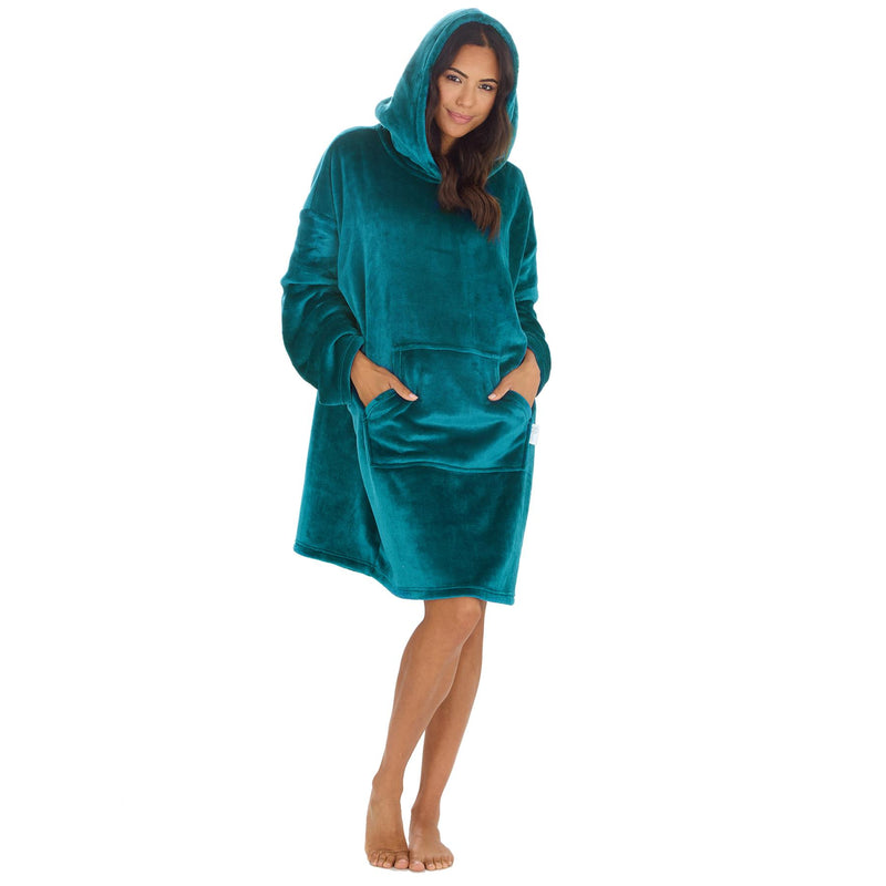 Huggable Adults Plush Fleece Oversized Snuggle Hoodie
