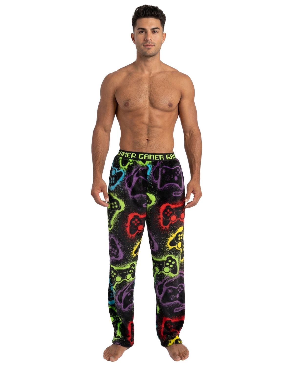 Cargo Bay Mens Fleece Gamer Lounge Pants