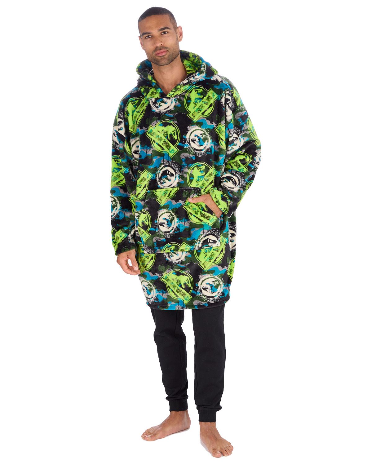 Jurassic World Matching Family Oversized Fleece Hoodie