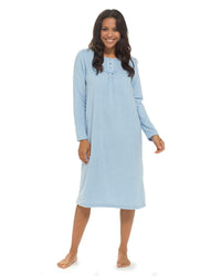 Wolfe and Harte Womens Polar Fleece Nightdress