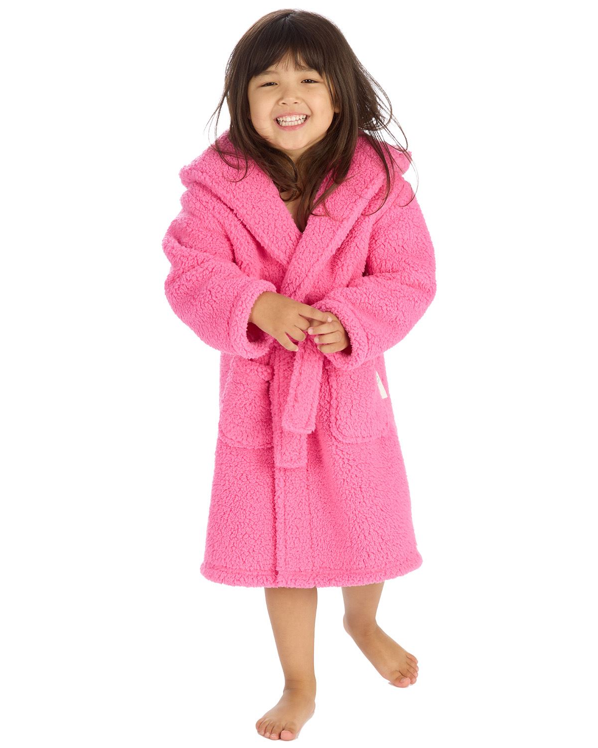 Huggable Girls Borg Hooded Robe