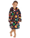 Huggable Unisex Christmas Print Oversized Hoodie