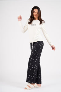 Loungeable Womens Star Long Pyjamas