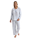 Marlon Womens Fun Floral Long Sleeve Pyjamas