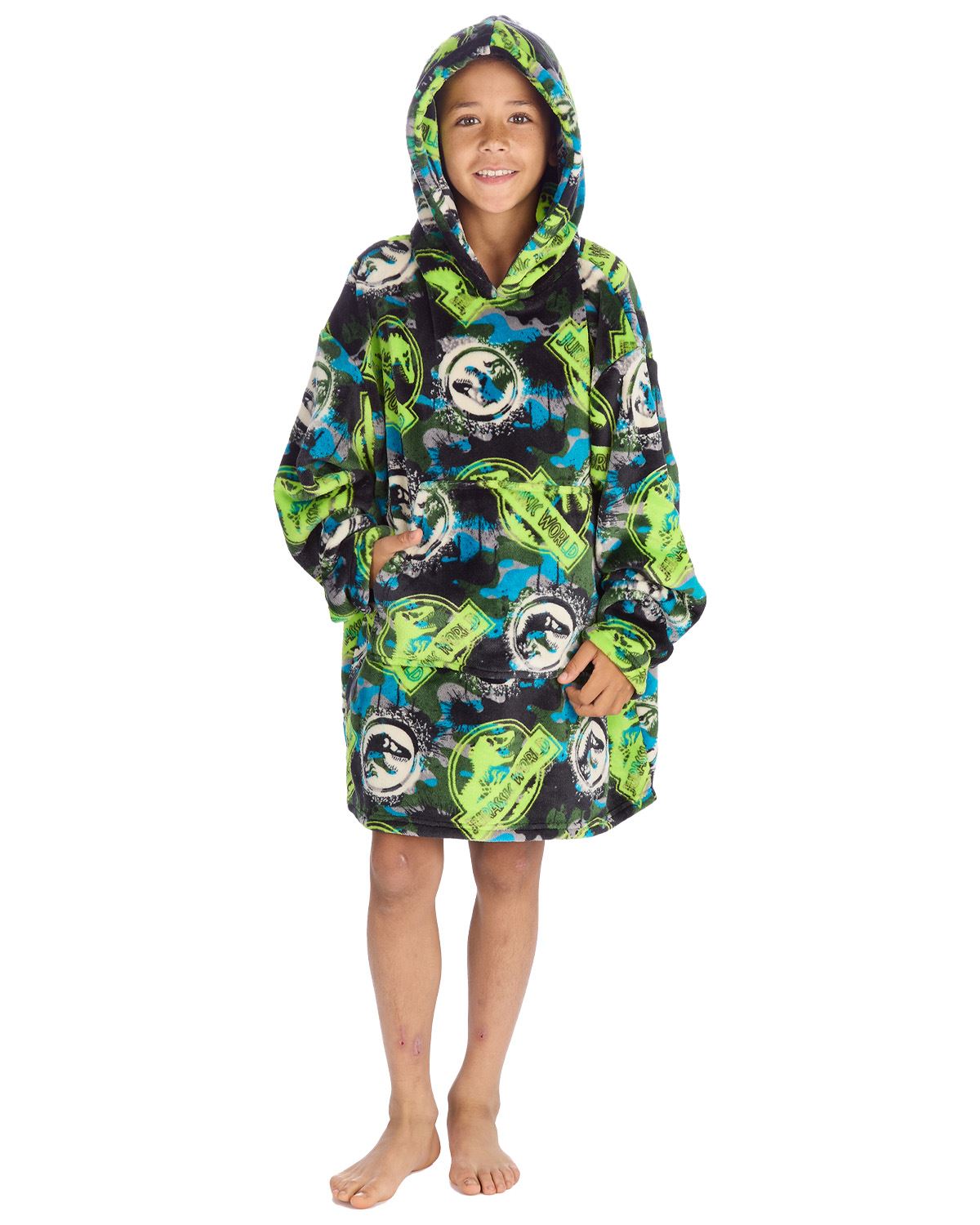 Jurassic World Matching Family Oversized Fleece Hoodie