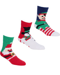 Family Christmas Fleece Cosy Socks