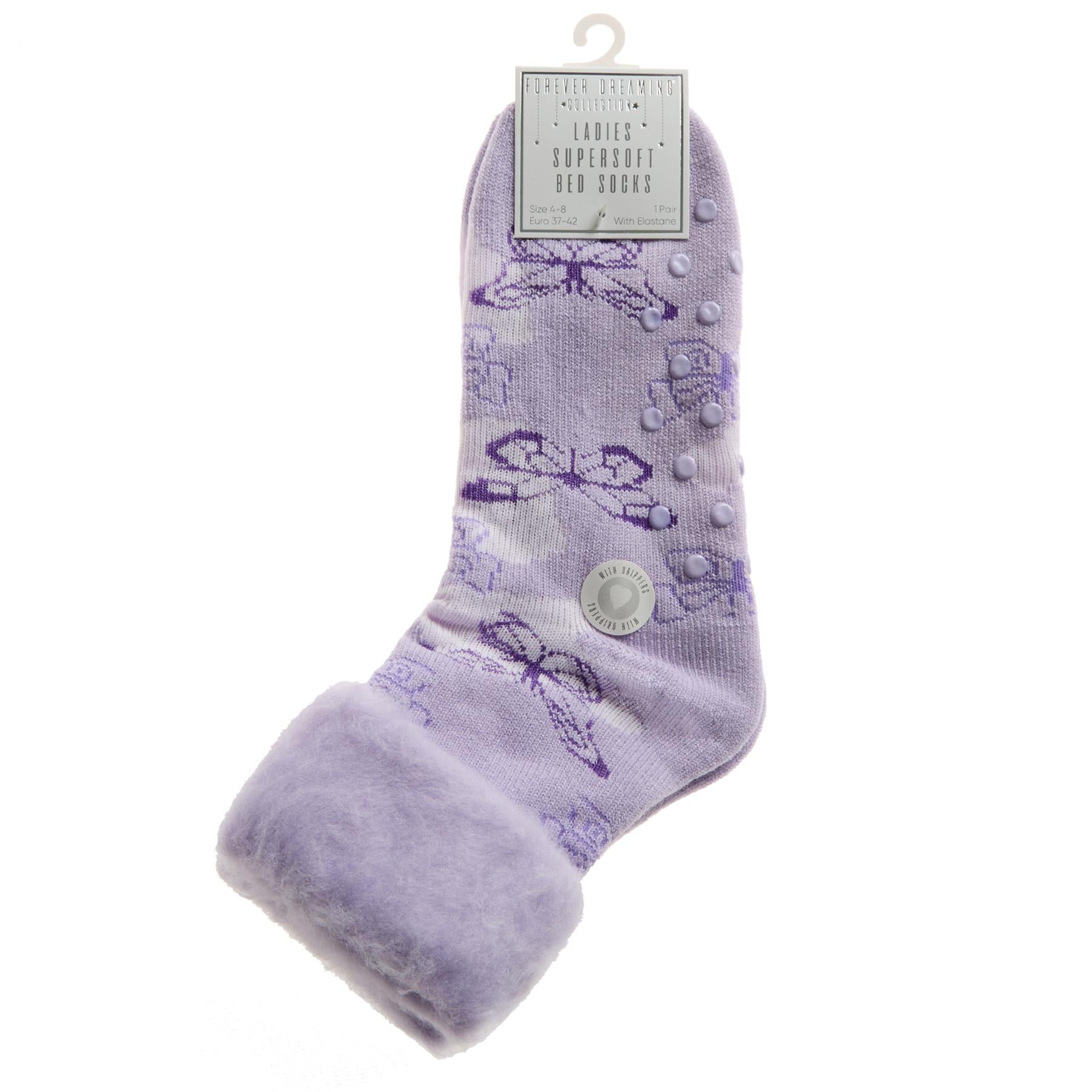 Forever Dreaming Womens 3 Pairs Cosy Bed Socks
