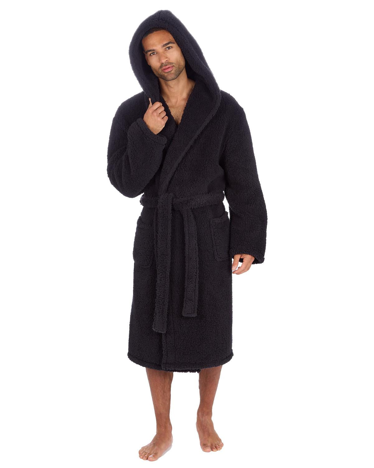 Cargo Bay Mens Borg Fleece Dressing Gown
