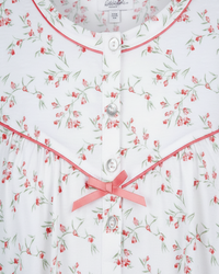 La Marquise Womens 'Moonlit Tulip' 43" & 50" Short Sleeve Nightie