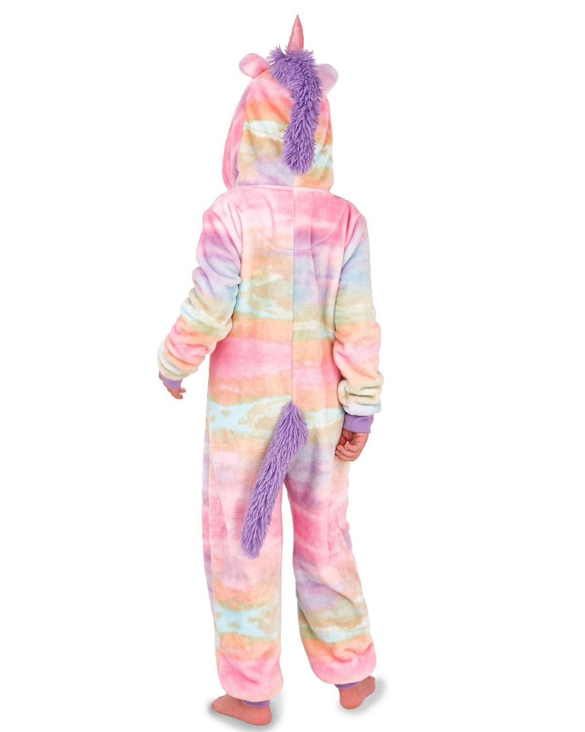 Girl in unicorn onesie best sale