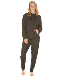 La Marquise Womens Lush Lounge Cloudknit Cowl Neck Pyjamas