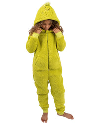 The Grinch Kids Sherpa Fleece Onesie