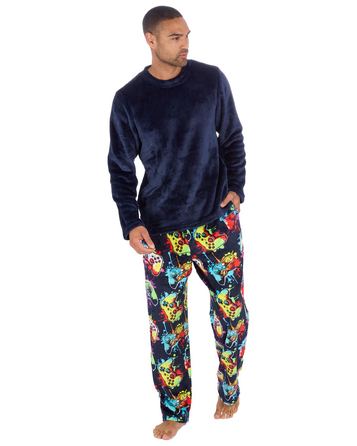 Cargo Bay Mens Polished Fleece Gaming Pyjamas