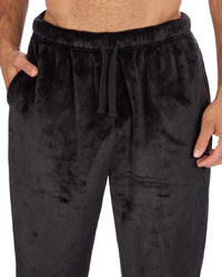 Cargo Bay Mens Polished Fleece Plain Pyjama Set