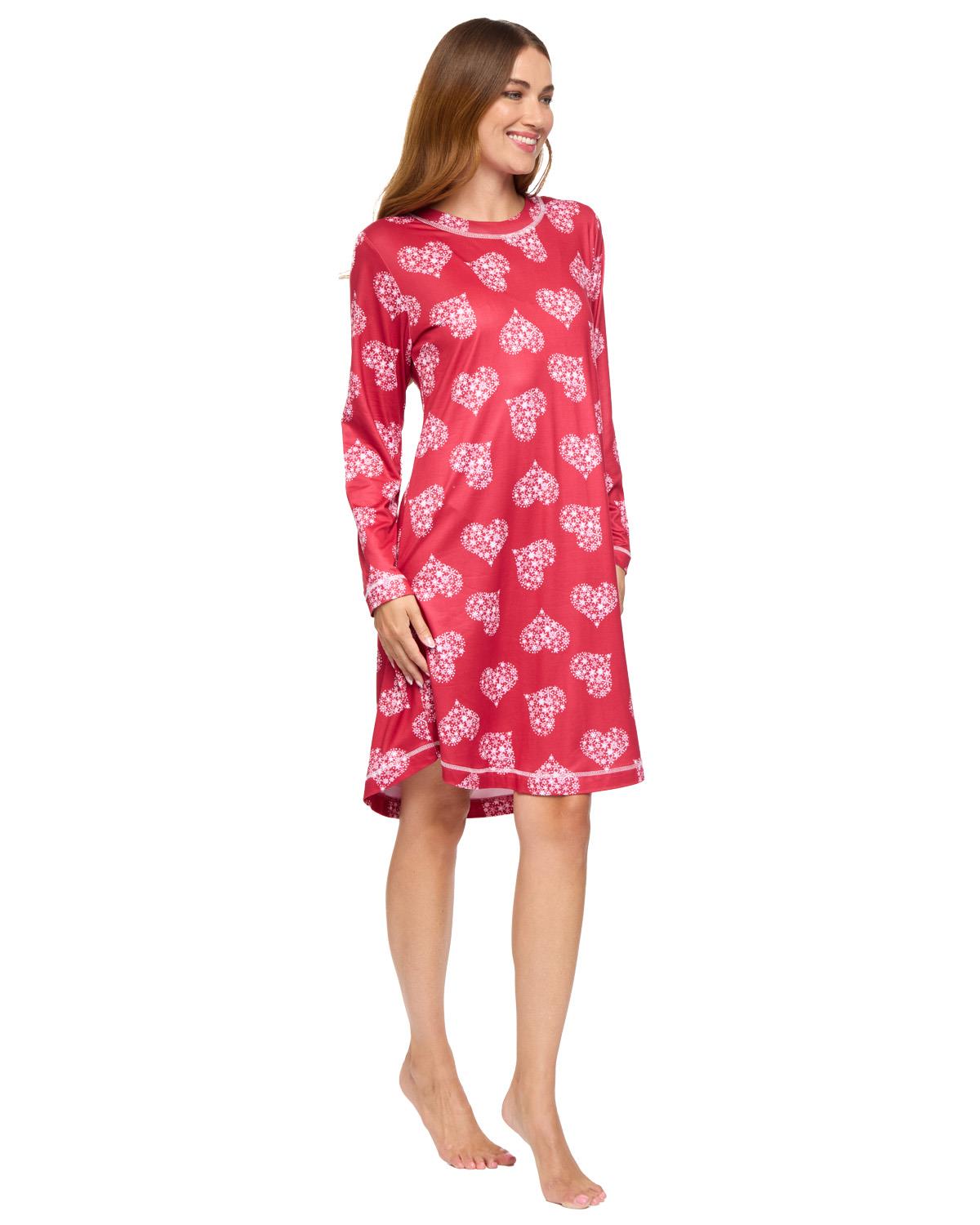 La Marquise Womens 'Cosy Wonders' Long Sleeve Nightie