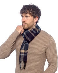 Tom Franks Mens Tassel Scarf