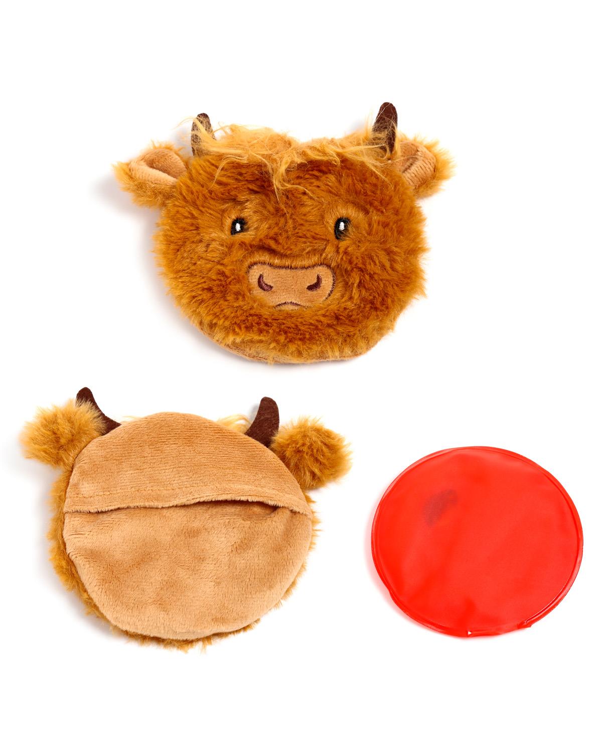 Highland Coo Cow Plush Hand Warmer