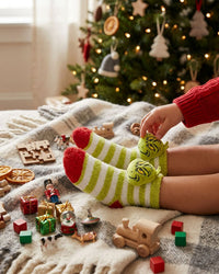 1 Pair Grinch Cosy Socks - Gift Box