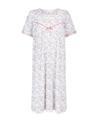 La Marquise Womens 'Moonlit Tulip' 43" & 50" Short Sleeve Nightie
