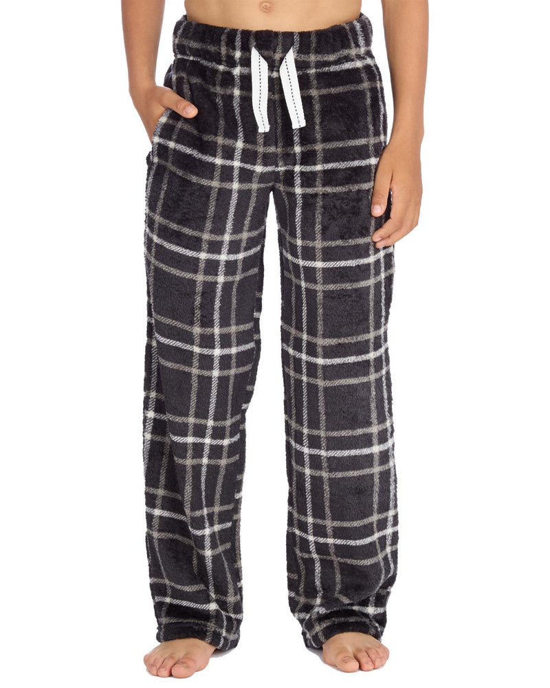Cargo Bay Boys Polished Fleece Check Lounge Pants