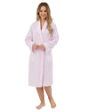 Marlon Womens Coastal Stripe Seersucker 40" Wrap