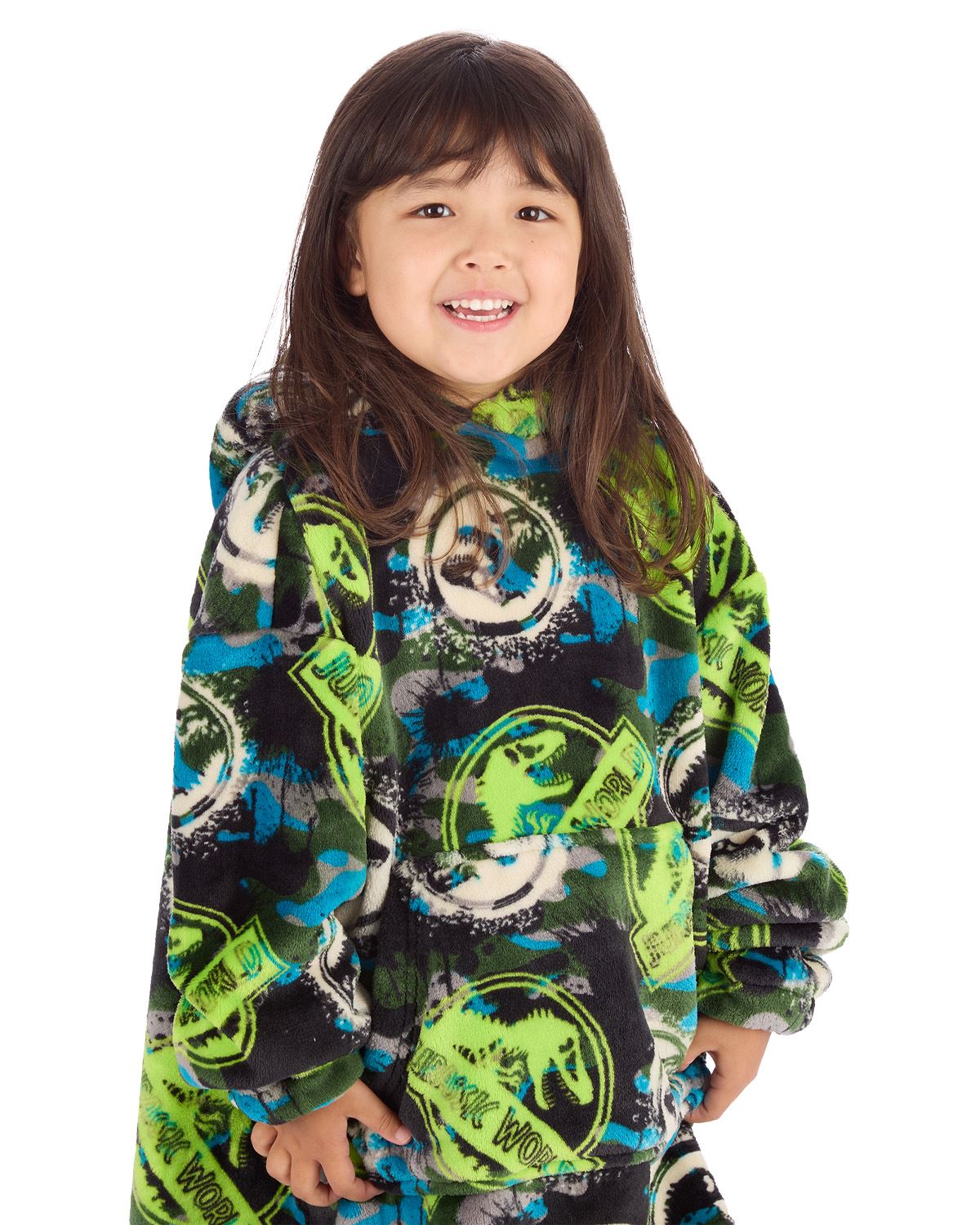 Jurassic World Matching Family Oversized Fleece Hoodie