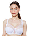 Gemm Womens Spotty Lace Underwired Bra
