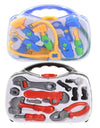 Kids Pretend Play Set Doctor Kit OR Tool Kit in Carry Case, Role Play Toy
