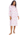 Countess Christie Womens Long Sleeve Floral Cotton Nightie