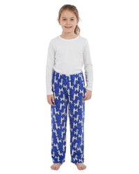 Girls All Over Print Fleece Lounge Pants