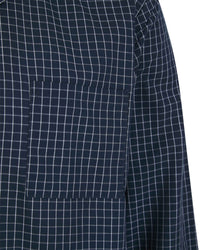 Walker Reid Mens Check 42" Button Down Nightshirt