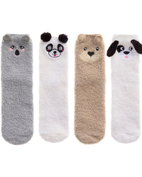 Womens Novelty Cosy Socks in Gift Box