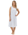 Marlon Womens Harvest Floral 42" Sleeveless Nightie