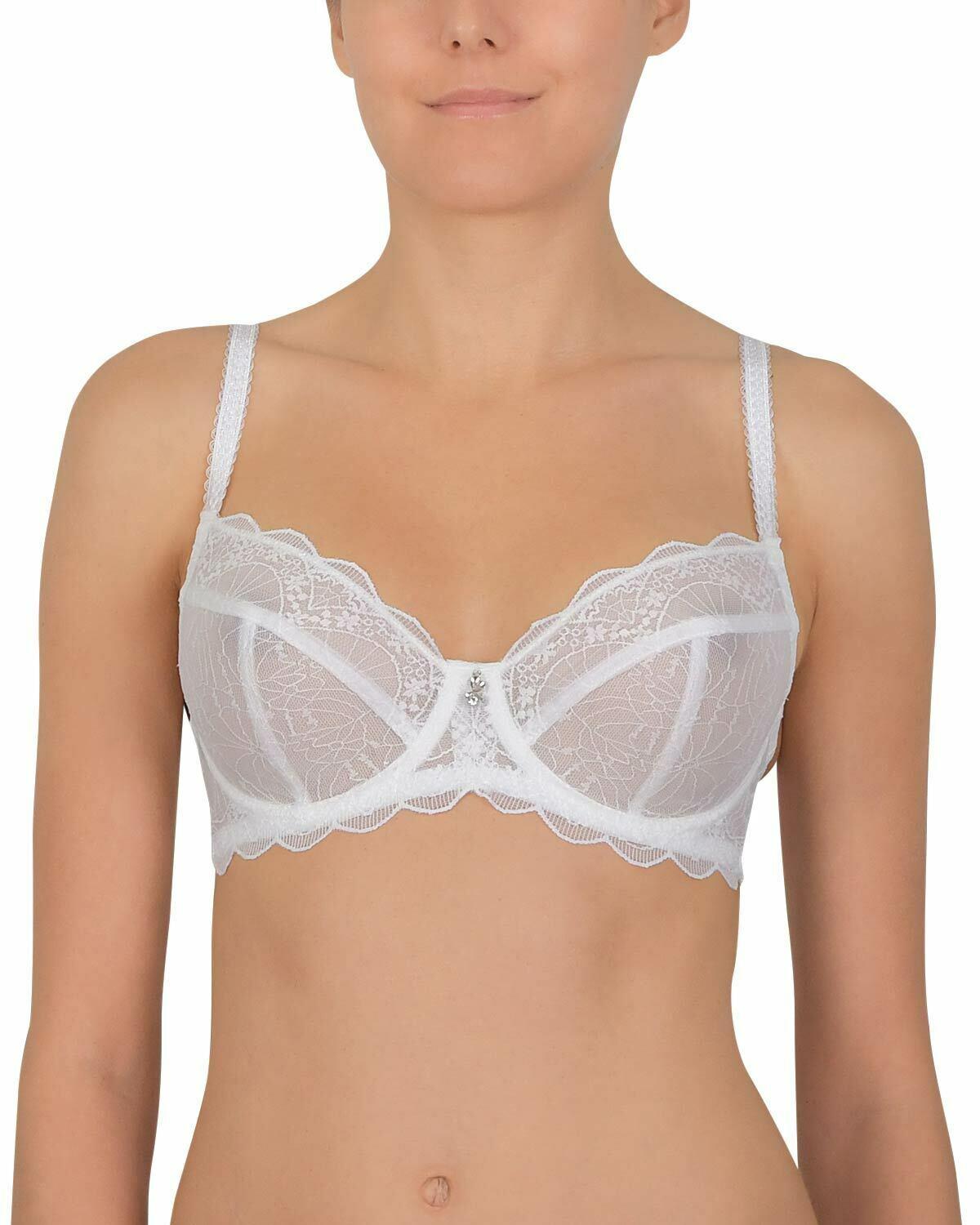 Cybèle Womens Lace Balcony Bra