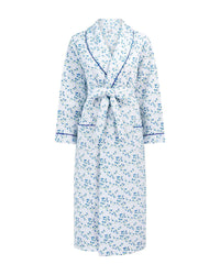 La Marquise Womens 'Moonlit Tulip' Mock Quilt Shawl Collar Robe