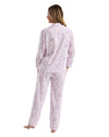 Marlon Ladies Bouquet Pastel Revere Long Sleeve Pyjamas
