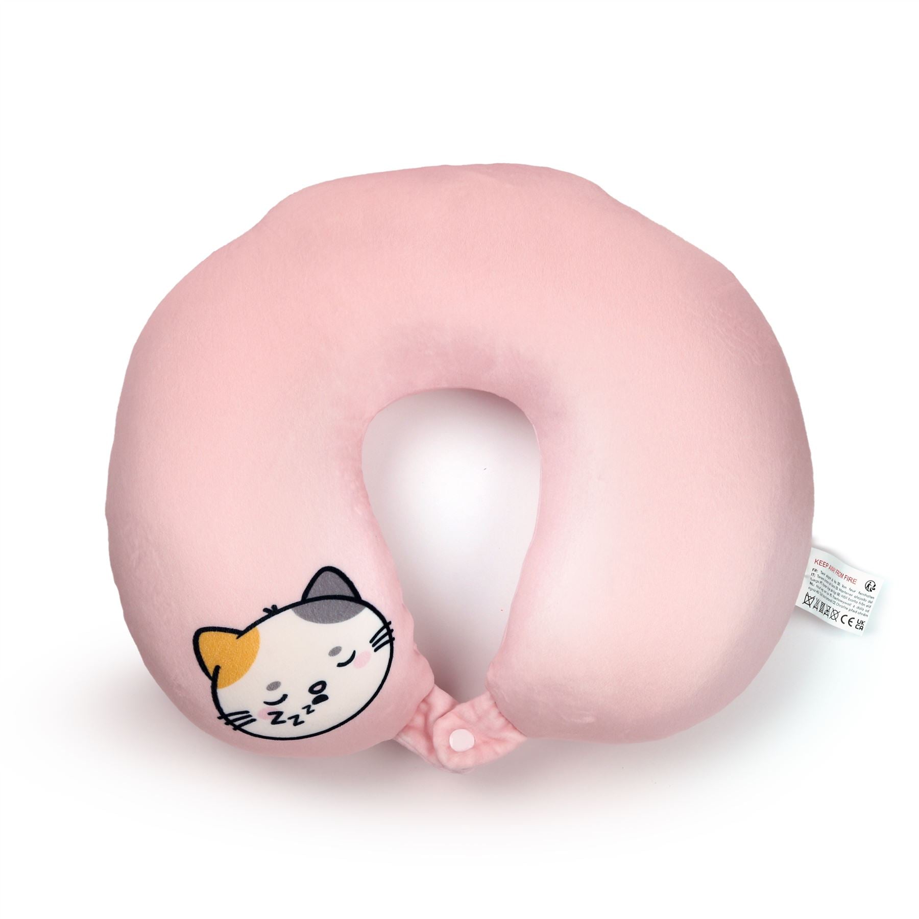 Swapseazzz Cat 2-in-1 Plush Travel Pillow & Toy