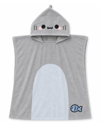 Adoramals Archie the Shark Kids Hooded Towel