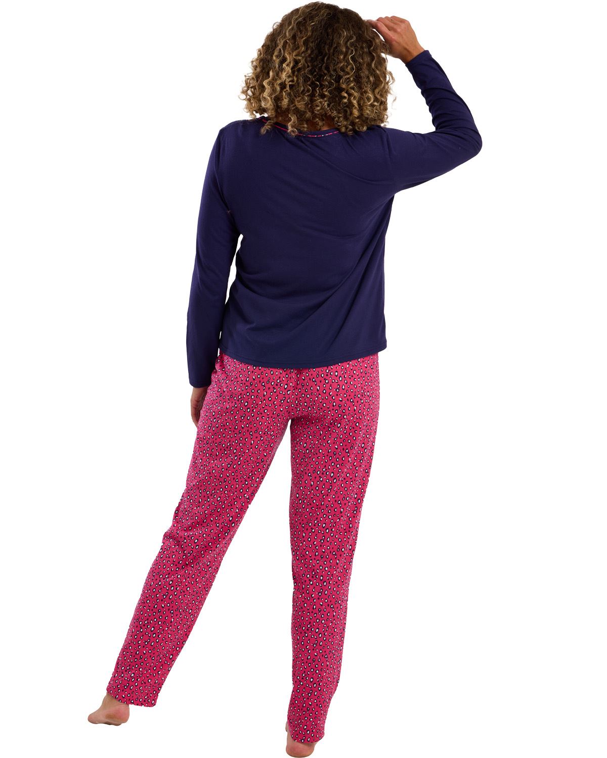 Indigo Sky Womens Bright Animal Pyjama