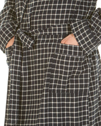 Haigman Mens Brushed Cotton Dressing Gown