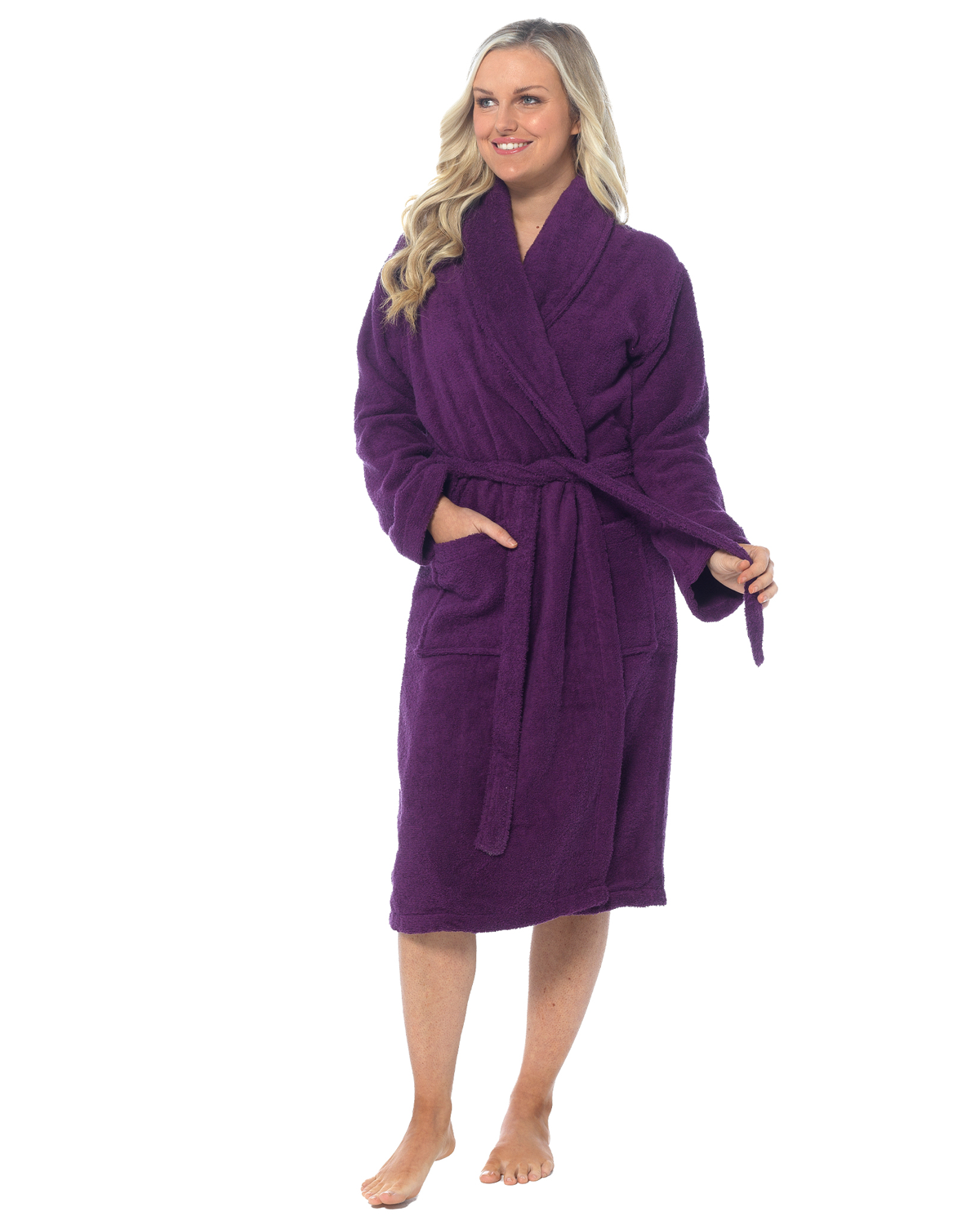 Undercover Womens Wrap Towelling Dressing Gown