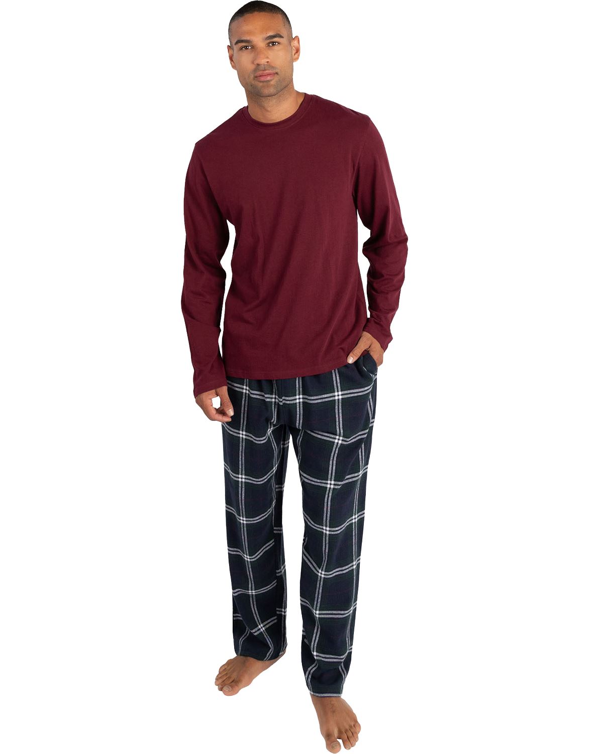Cargo Bay Mens Flannel Lounge Set