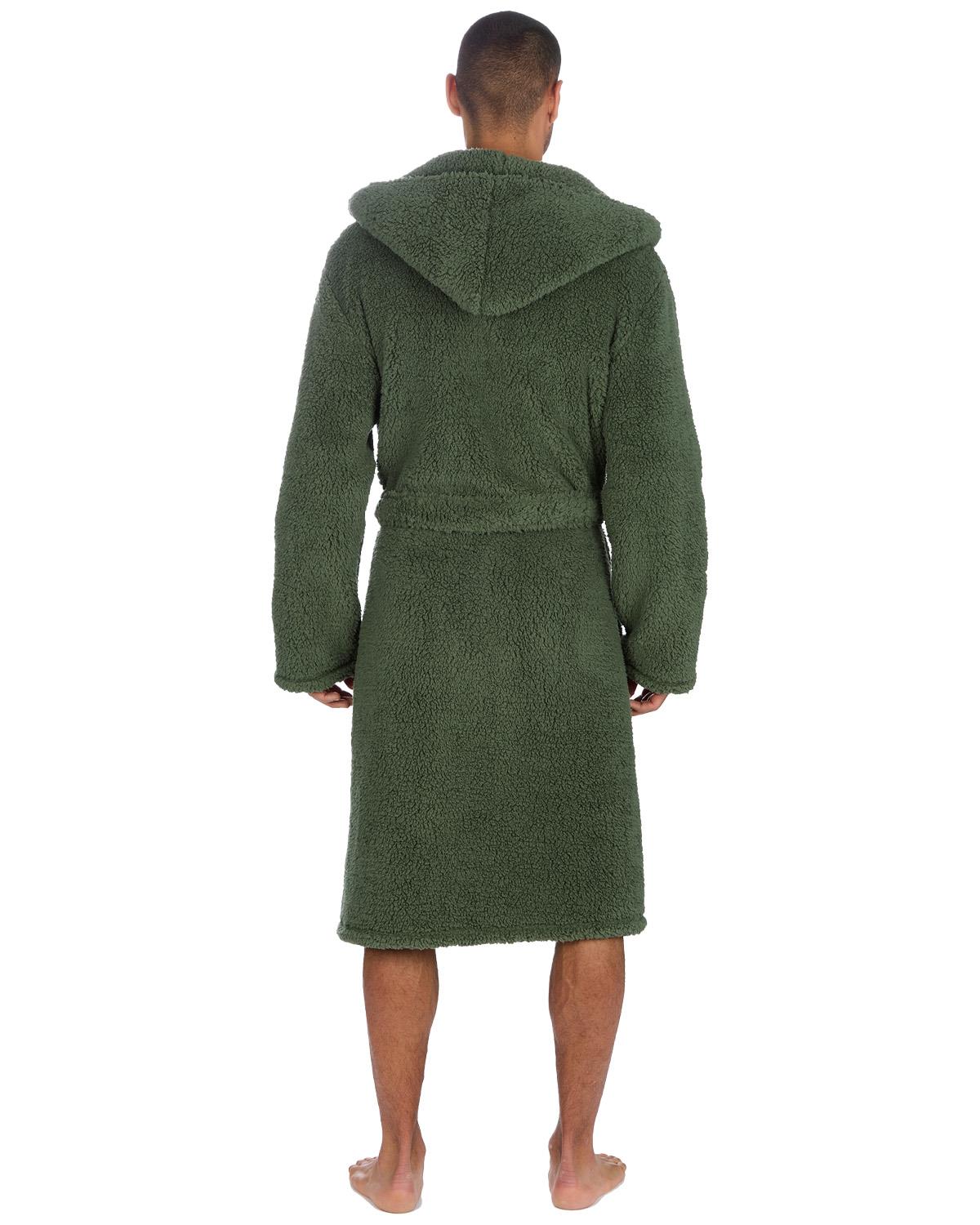 Cargo Bay Mens Borg Fleece Dressing Gown