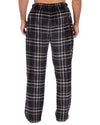 Cargo Bay Mens Polished Fleece Check Lounge Pants