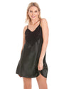 Lady Olga Womens Satin Chemise Nightie